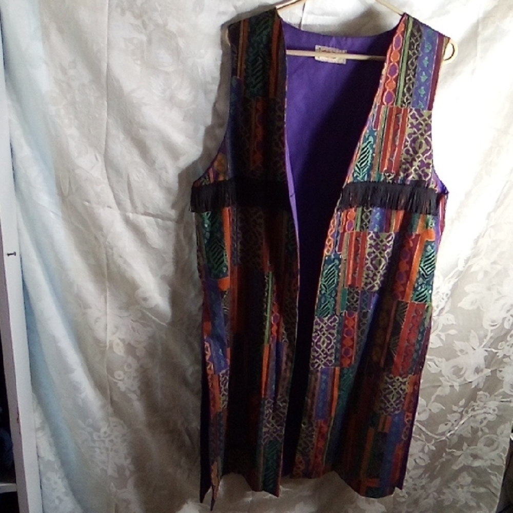 Vibrant Multicolor Sleeveless Midi Dress